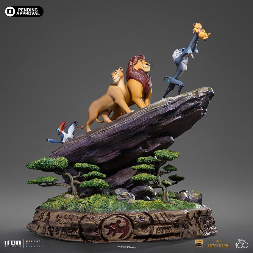 Disney Lion King Deluxe 1:10 Scale Statue - Prototype Shown View 5