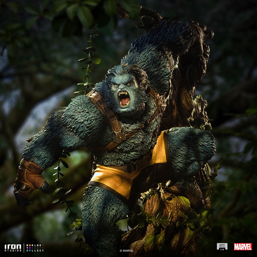 Beast 1:4 Legacy Replica Series Statue by Iron Studios