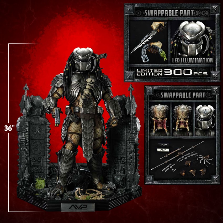 Scar Predator 1:3 Scale Statue by Prime 1 Studio | Sideshow