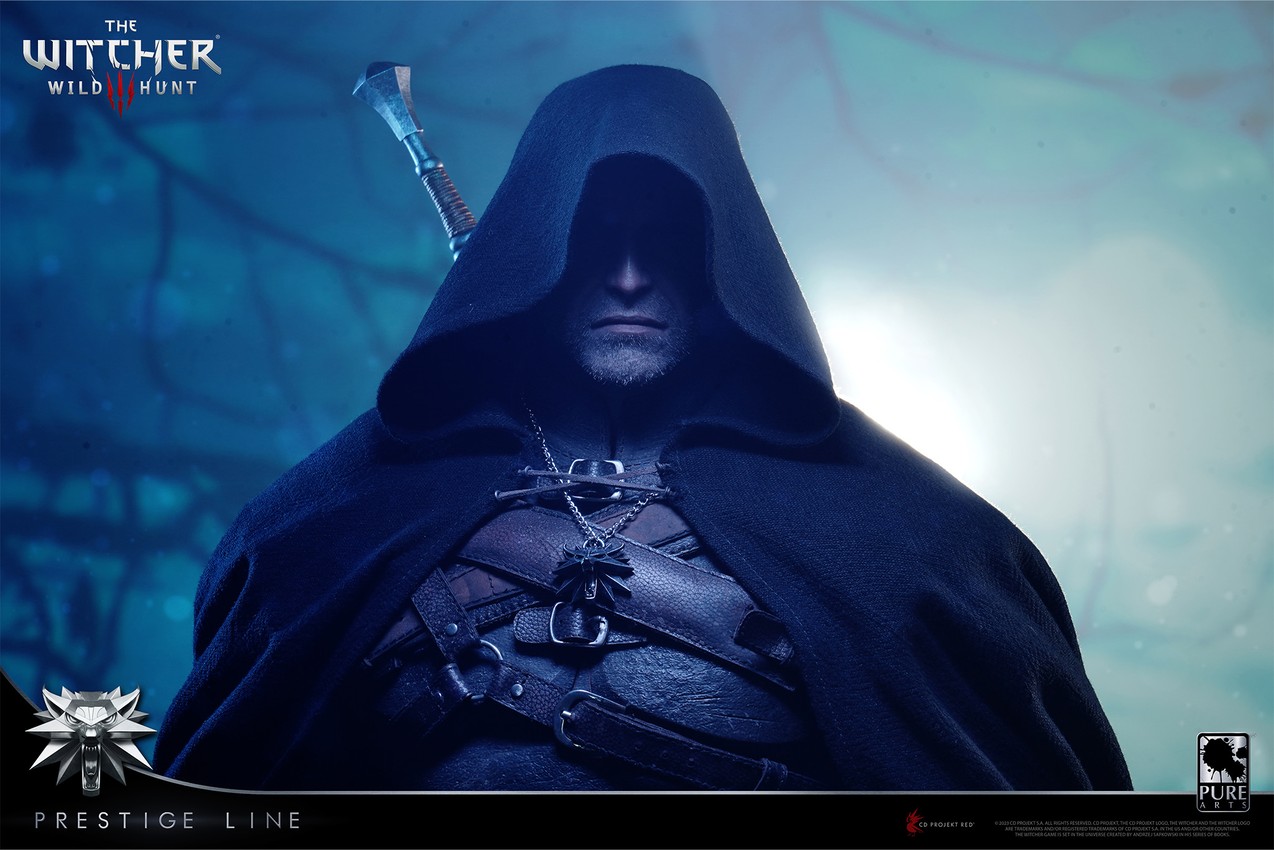 The Witcher 3: Wild Hunt Geralt of Rivia Statues - Prototype Shown View 4