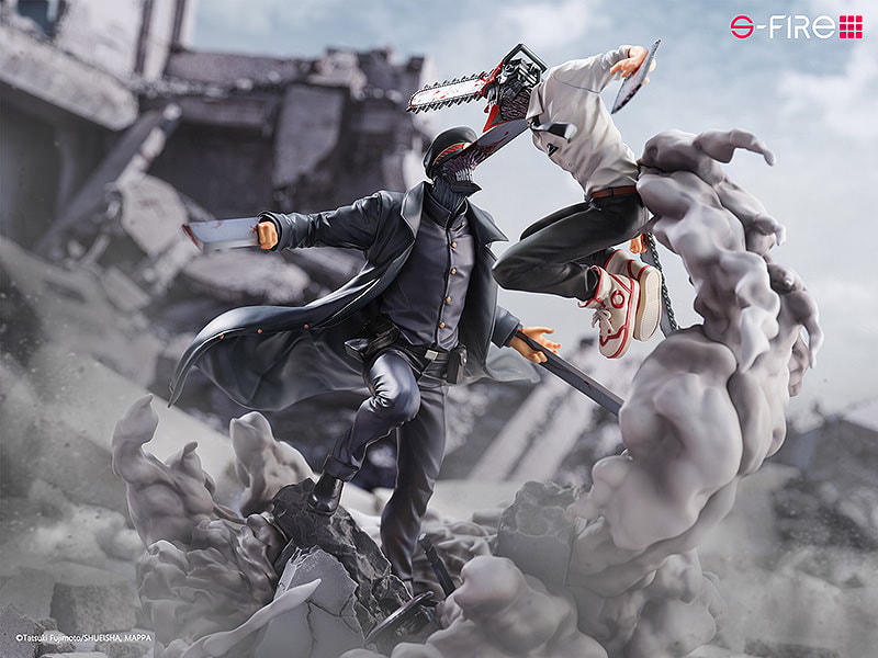 Chainsaw Man Chainsaw Man vs. Samurai Sword Collectible Figure - Prototype Shown View 4