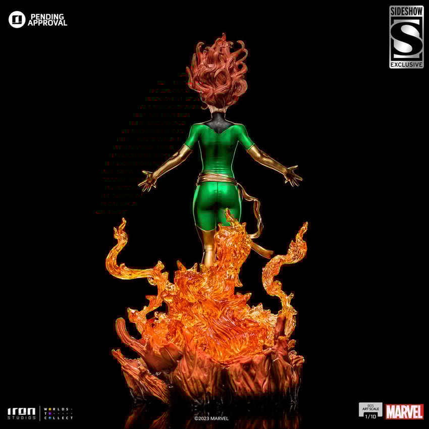 Phoenix Green Variant BDS Art Scale 1:10 Statue by Iron Studios
