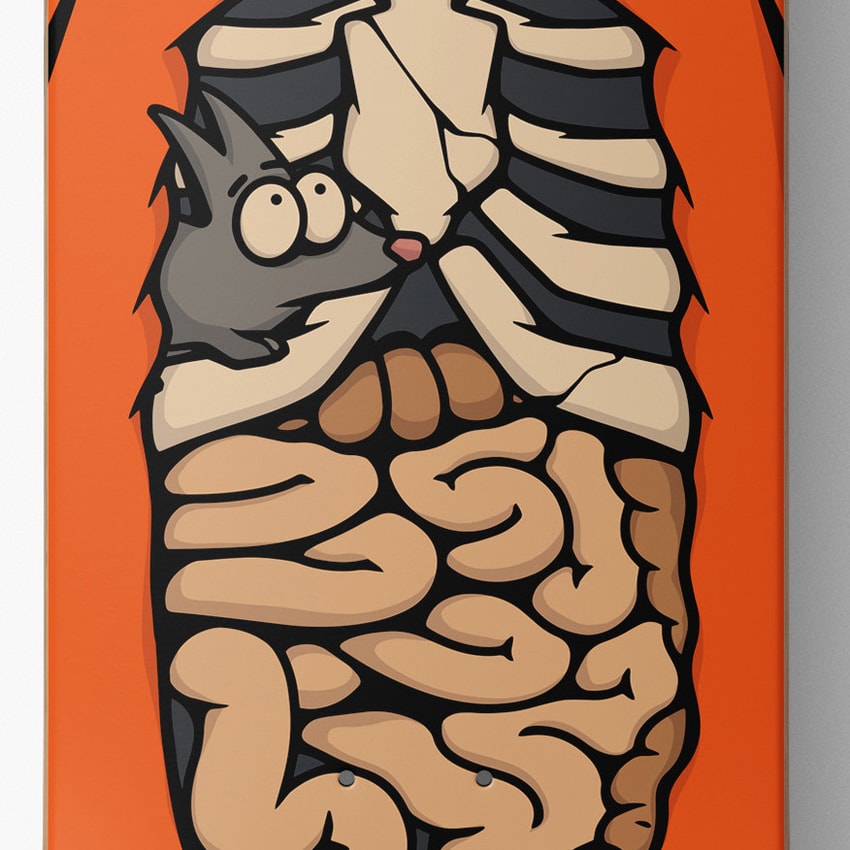 South Park Dead Kenny Skateboard Deck - Prototype Shown View 4