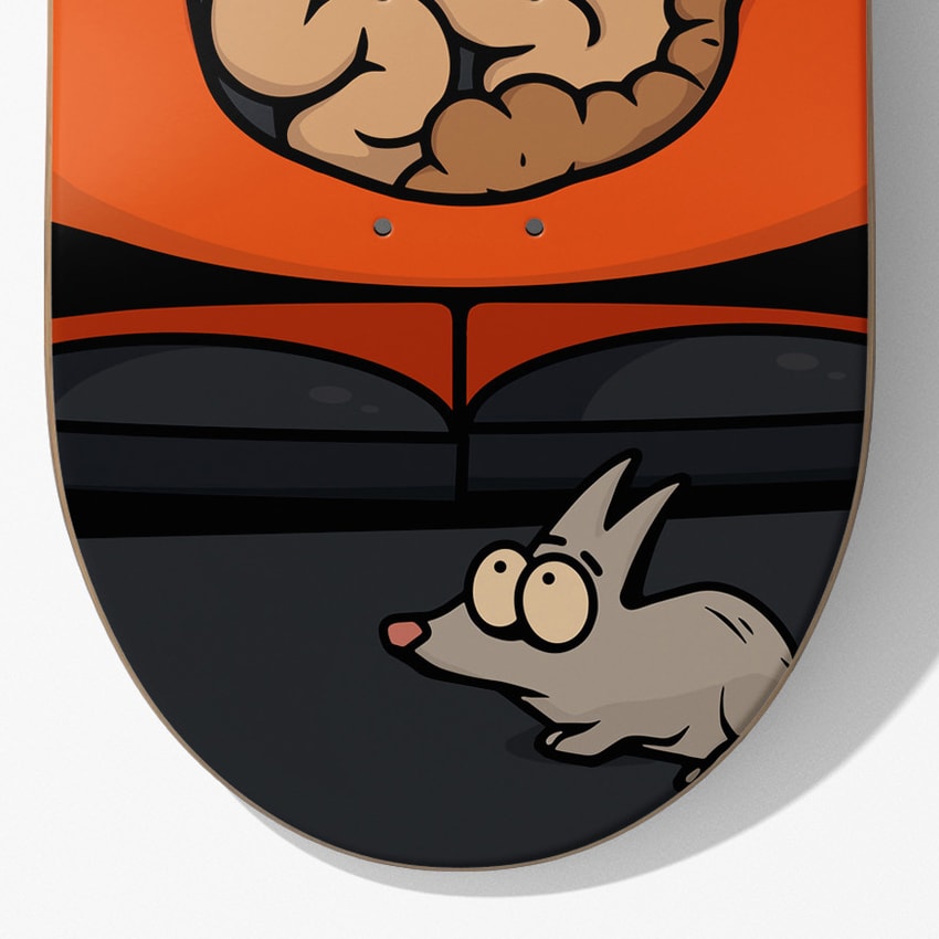 South Park Dead Kenny Skateboard Deck - Prototype Shown View 5