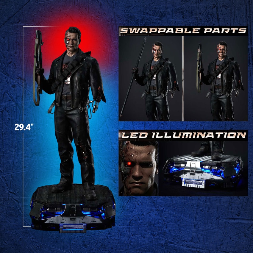 T-800 Final Battle 1:3 Scale Statue by Prime 1 Studio