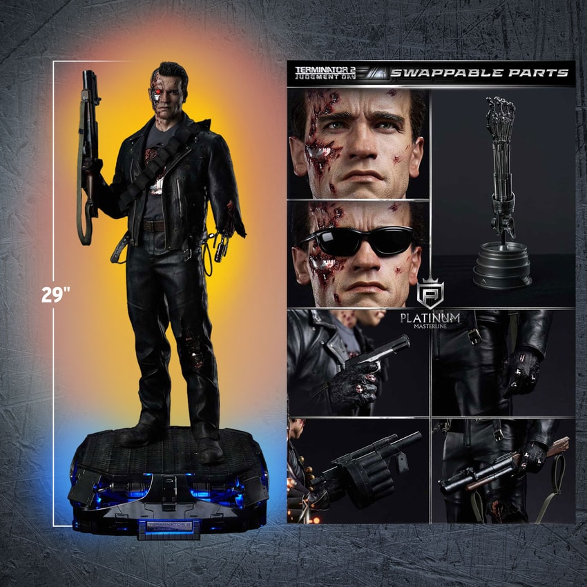 NECA Terminator T-800 Cyberdyne Showdown - YouTube