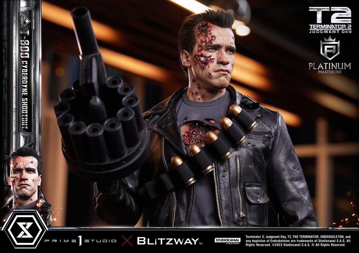 T-800 – Cyberdyne Shootout 1:3 Scale Statue by Prime 1