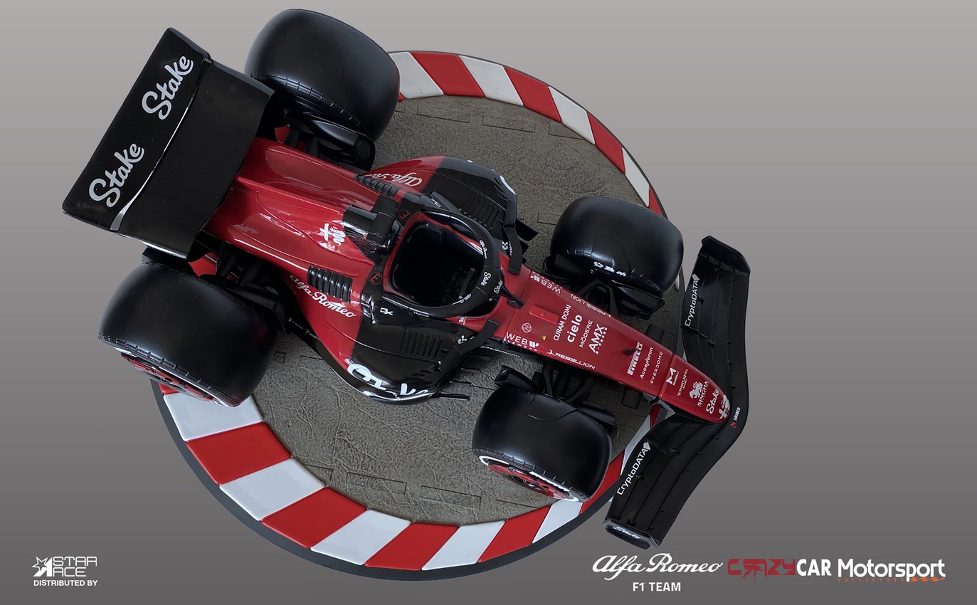 Formula 1 Alfa Romeo Statues - Prototype Shown View 6