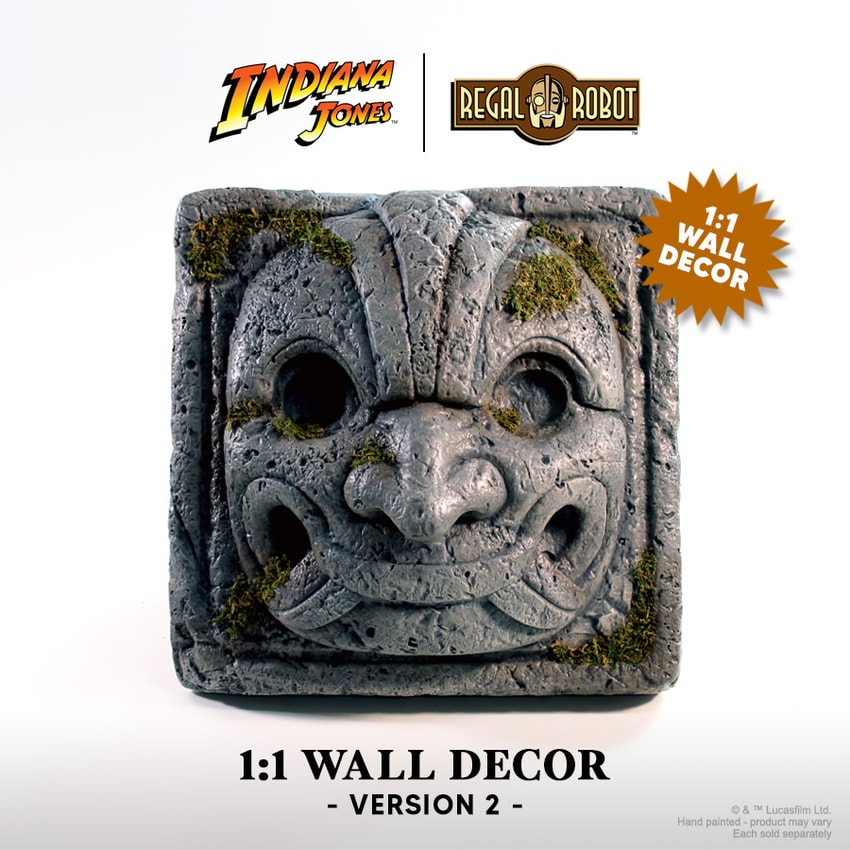 Indiana Jones Temple Trap Version 2 Wall Decor Replica - Prototype Shown View 1