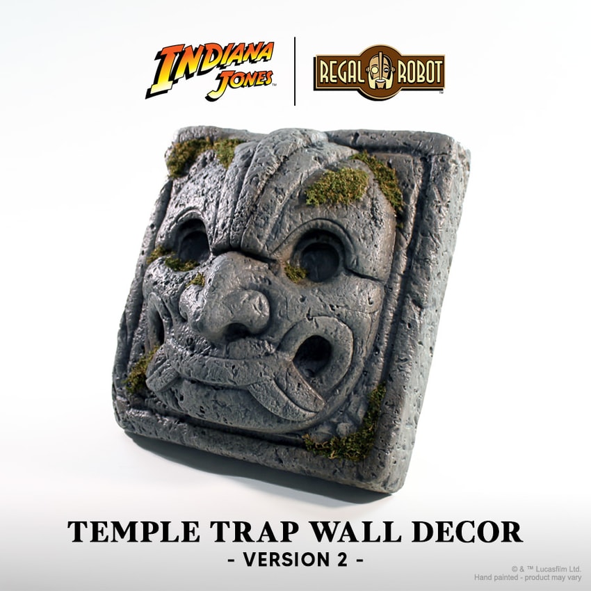 Indiana Jones Temple Trap Version 2 Wall Decor Replica - Prototype Shown View 6