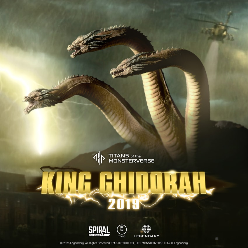 King Ghidorah 2019 Statue by Spiral Studio | Sideshow Collectibles