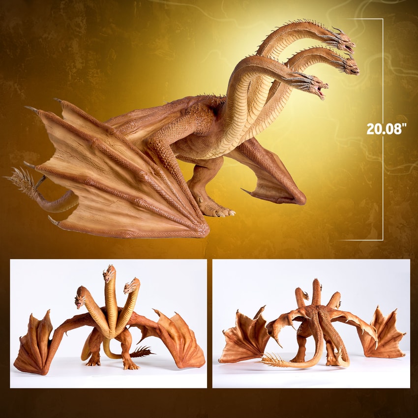King Ghidorah 2019 Statue by Spiral Studio | Sideshow