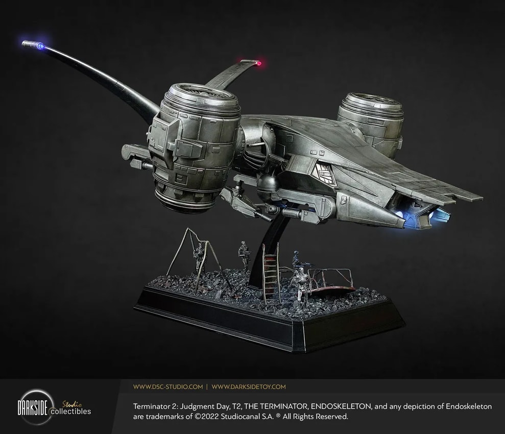 Terminator Aerial Hunter Killer Maquette - Prototype Shown View 6