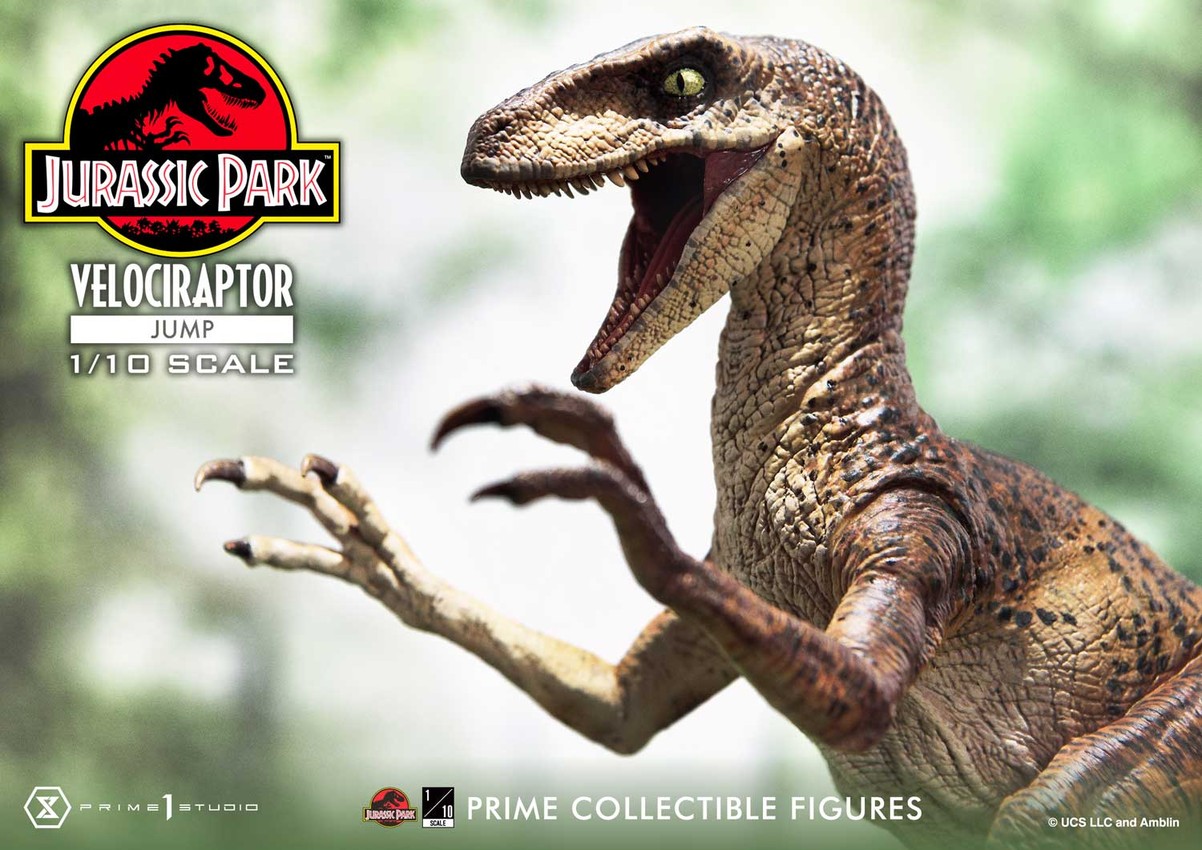 Velociraptor Jump 1:10 Scale Statue by Prime 1 Studio