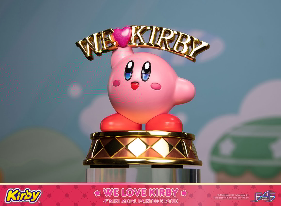 We Love Kirby Statue by First 4 Figures Sideshow Collectibles