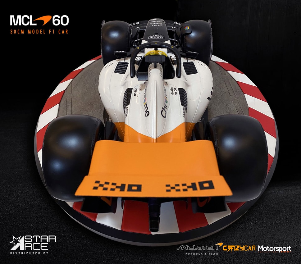 Formula 1 McLaren MCL60 Statues - Prototype Shown View 4