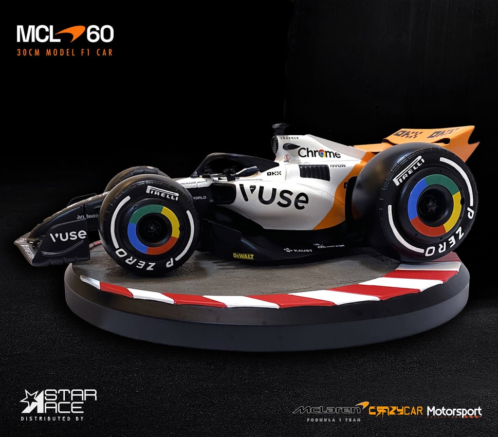 Formula 1 McLaren MCL60 Statues - Prototype Shown View 6