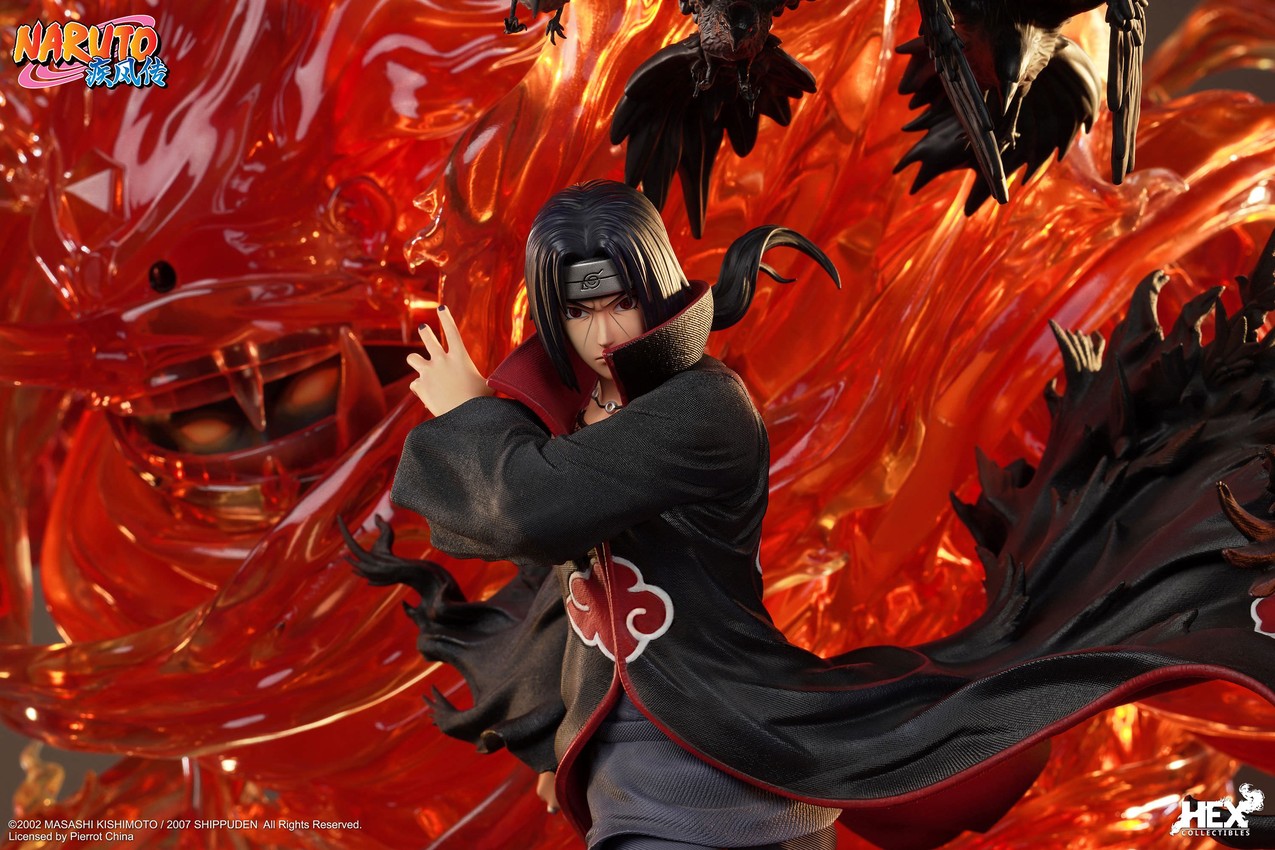 Uchiha Itachi Statue by HEX Collectibles