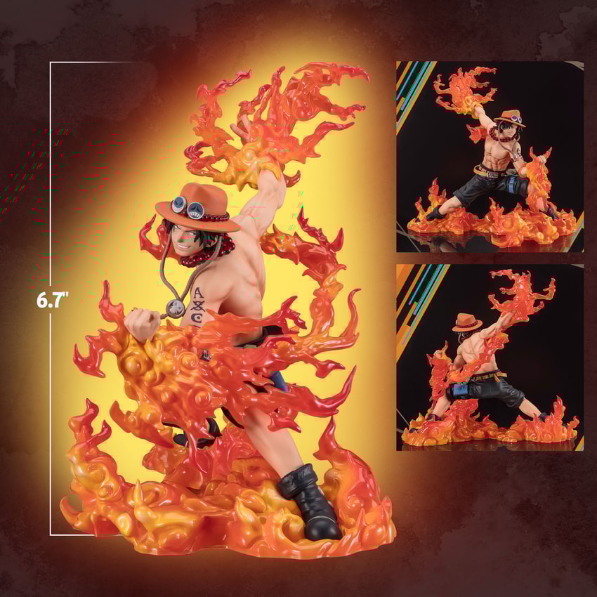 Portgas D. Ace Collectible Figure by Tamashii Nations