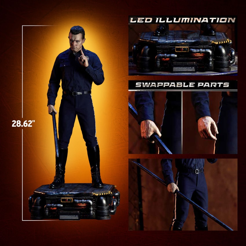 Sideshow•Terminator2•T-1000•1/6 最終値下げ!! SIDESHOW EXCLUSIVE 1/6 T2 TERMINATOR 2 JUDGMENT DAY (T-1000