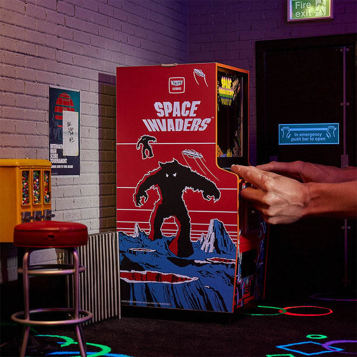 Space Invaders Space Invaders Part II Quarter Arcade Scaled Replica - Prototype Shown View 6
