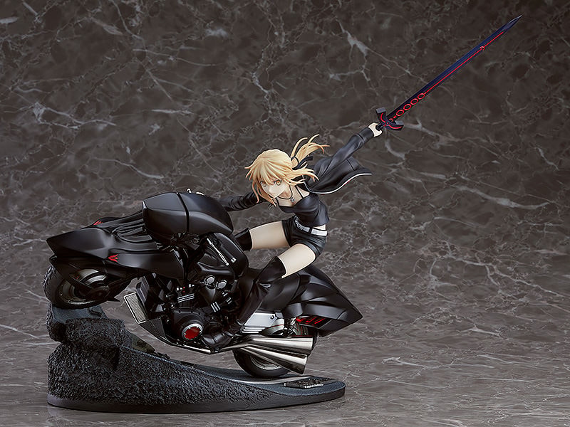 Fate/Grand Order Saber Altria Pendragon (Alter) & Cuirassier Noir Collectible Figure - Prototype Shown View 6