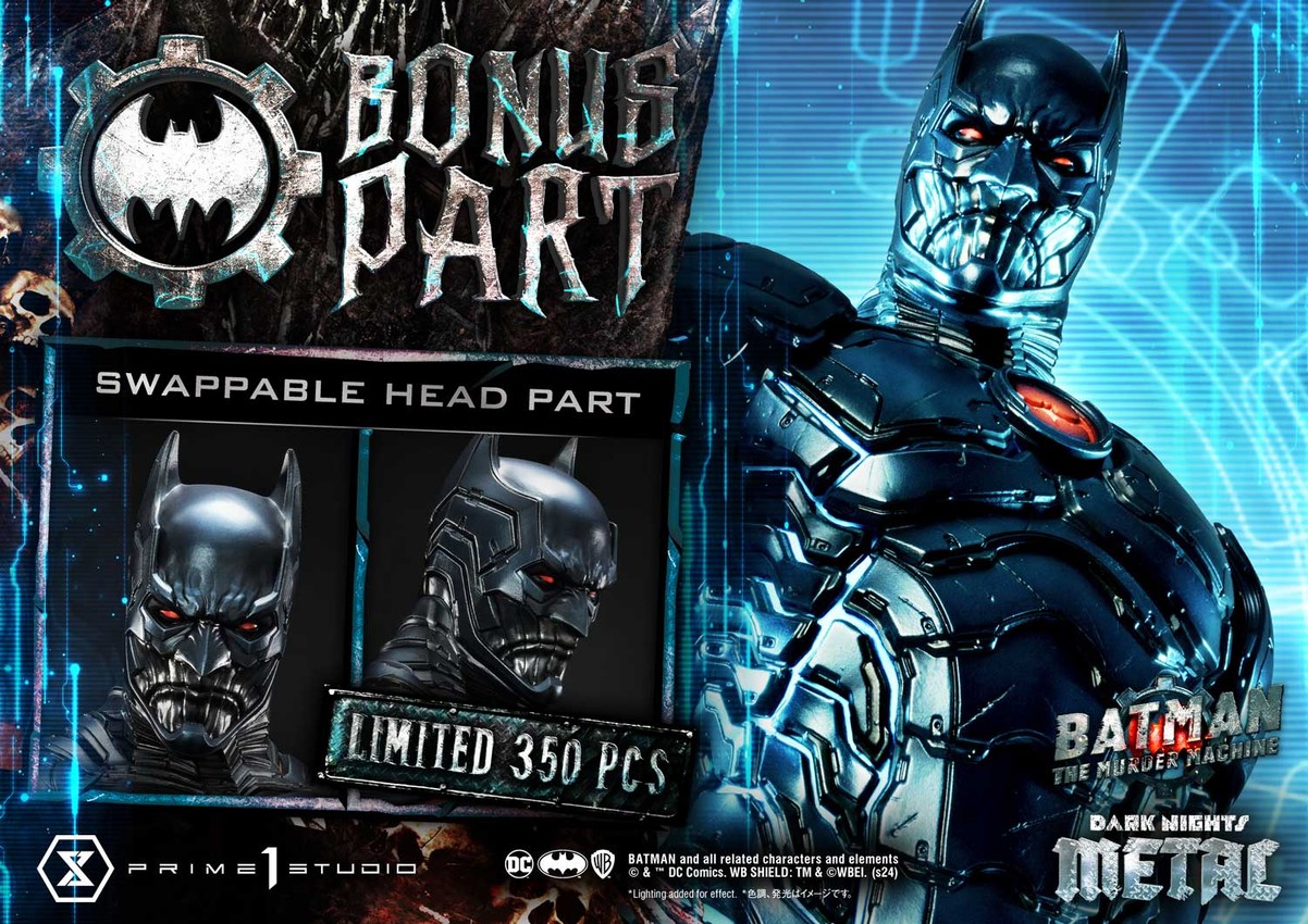 DC Comics The Murder Machine (Deluxe Bonus Version) 1:3 Scale Statue - Prototype Shown View 6