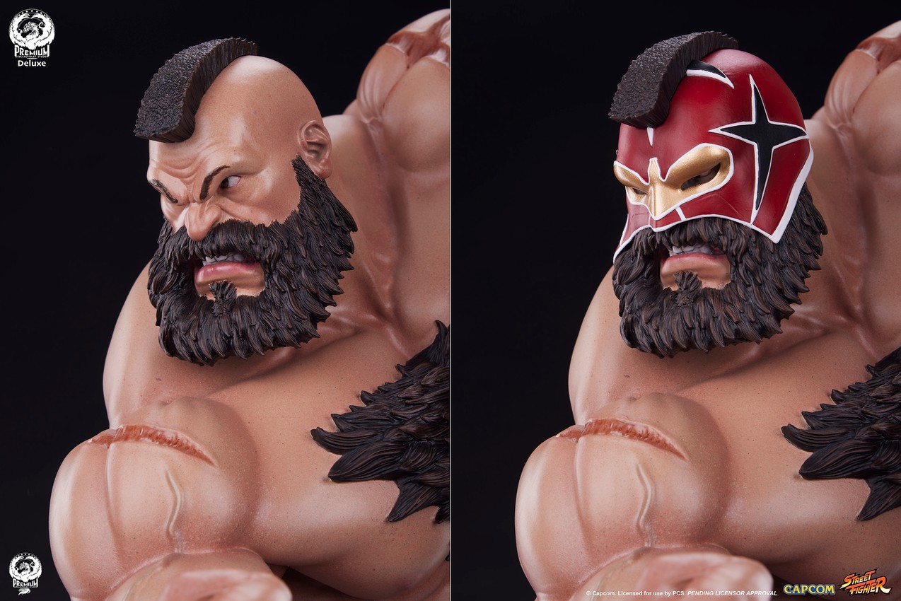 Street Fighter Zangief (Deluxe Edition) Quarter Scale Statue - Prototype Shown View 5