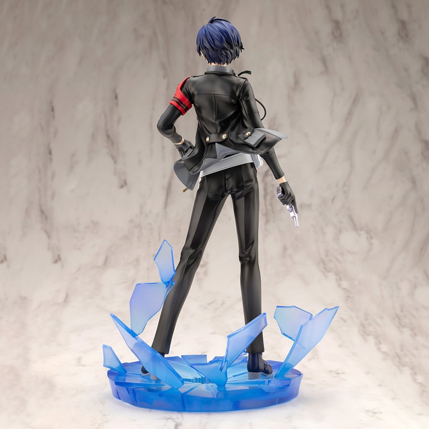 Persona P3R Protagonist Statues - Prototype Shown View 3