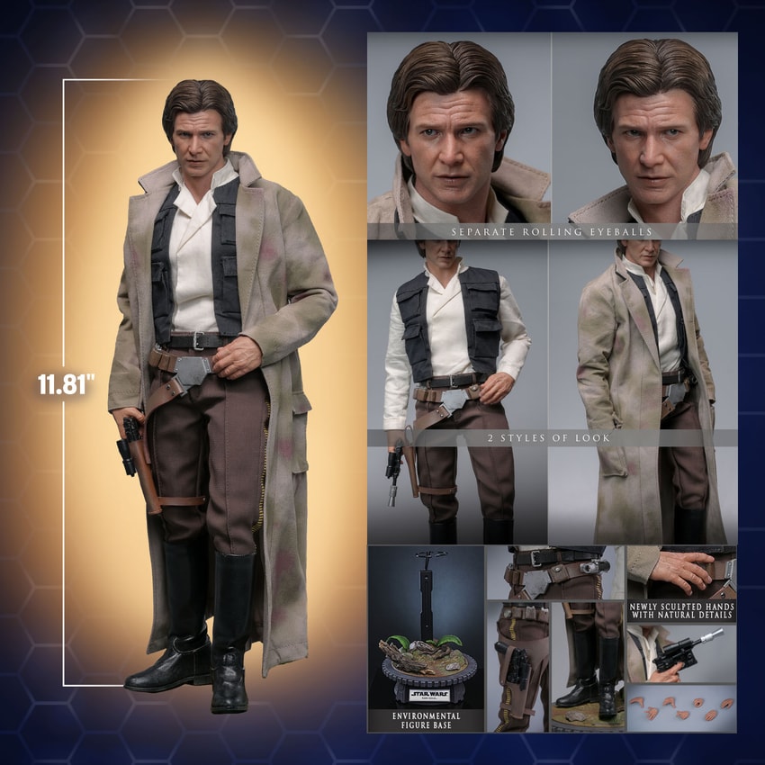 Han Solo Sixth Scale Figure by Hot Toys | Sideshow Collectibles