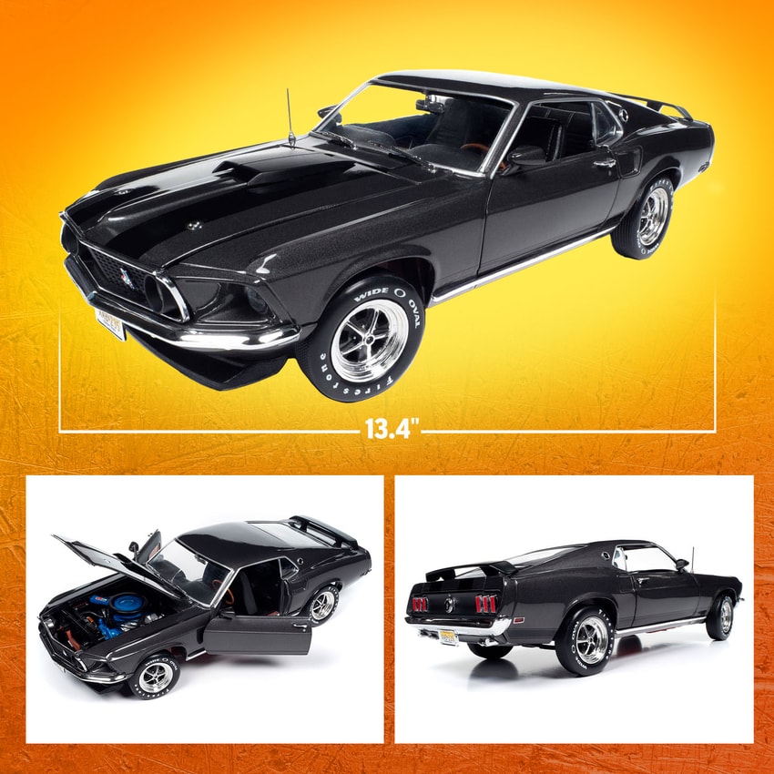 John Wick 1969 Ford Mustang Scaled Replica by Auto World