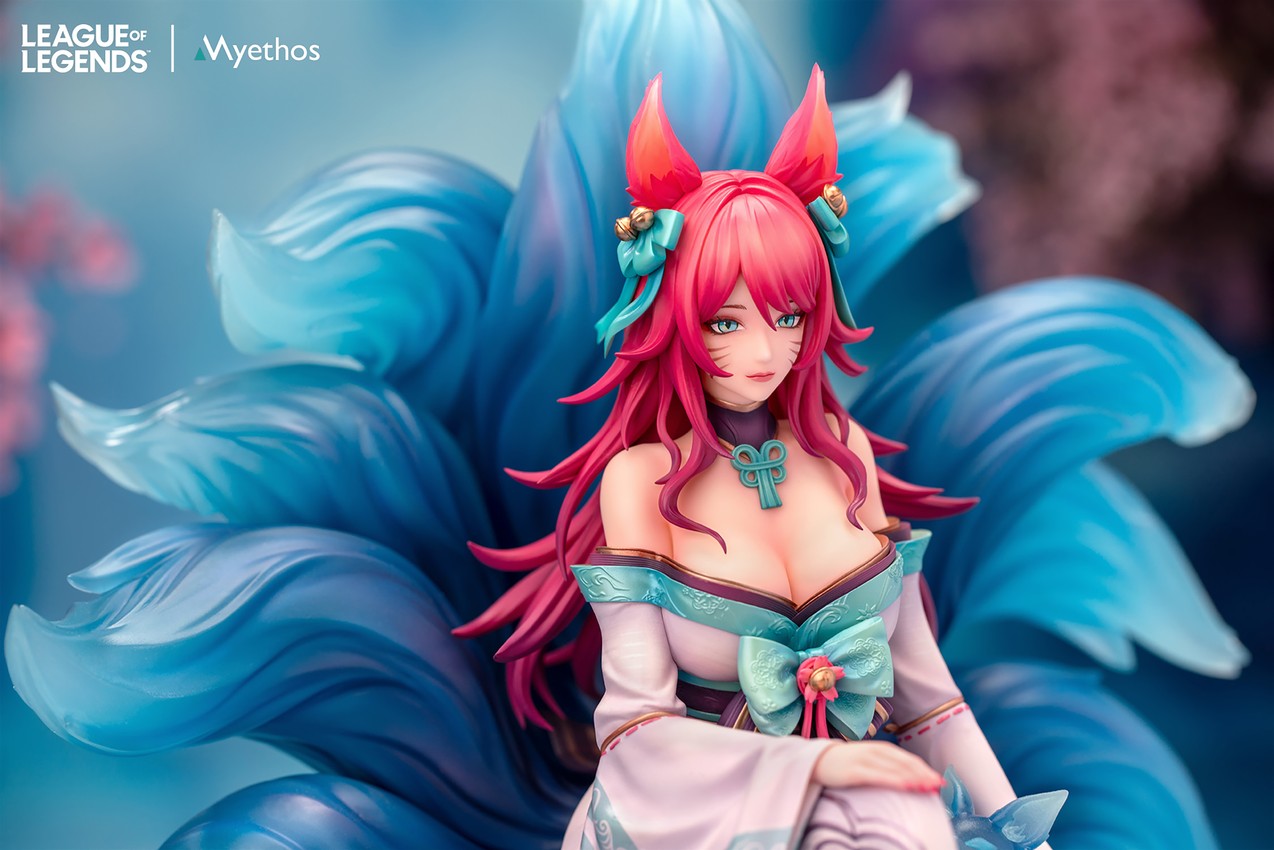 League of Legends Spirit Blossom Ahri Collectible Figure - Prototype Shown View 3