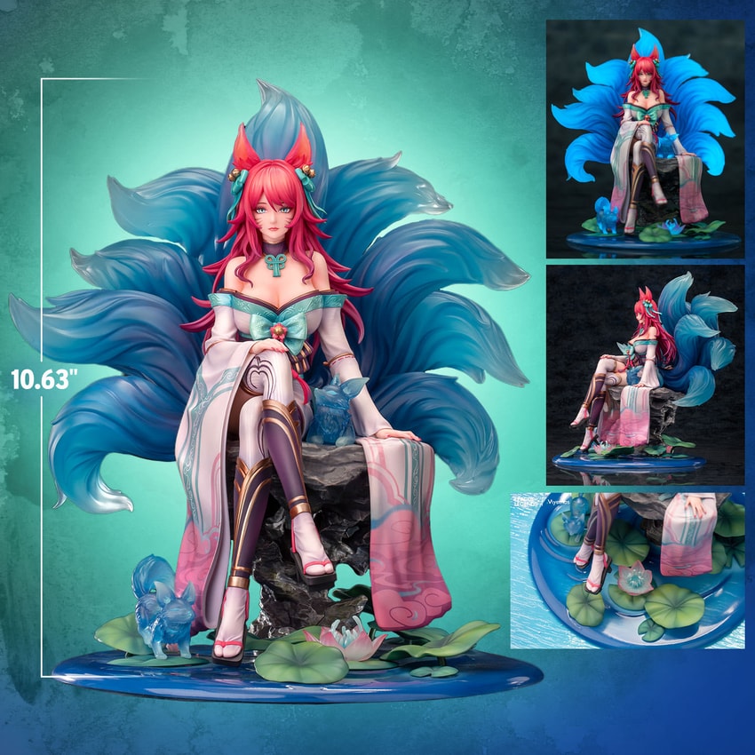 League of Legends Spirit Blossom Ahri Collectible Figure - Prototype Shown View 2
