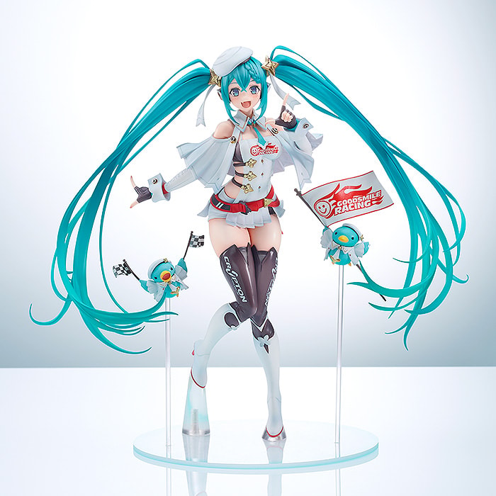 Piapro Characters Racing Miku: 2023 Version Collectible Figure - Prototype Shown View 6