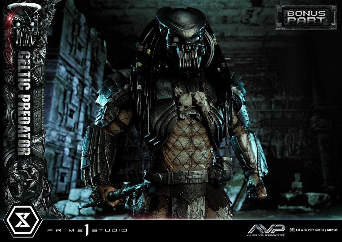 Predator Celtic Predator (Bonus Version) 1:3 Scale Statue - Prototype Shown View 5