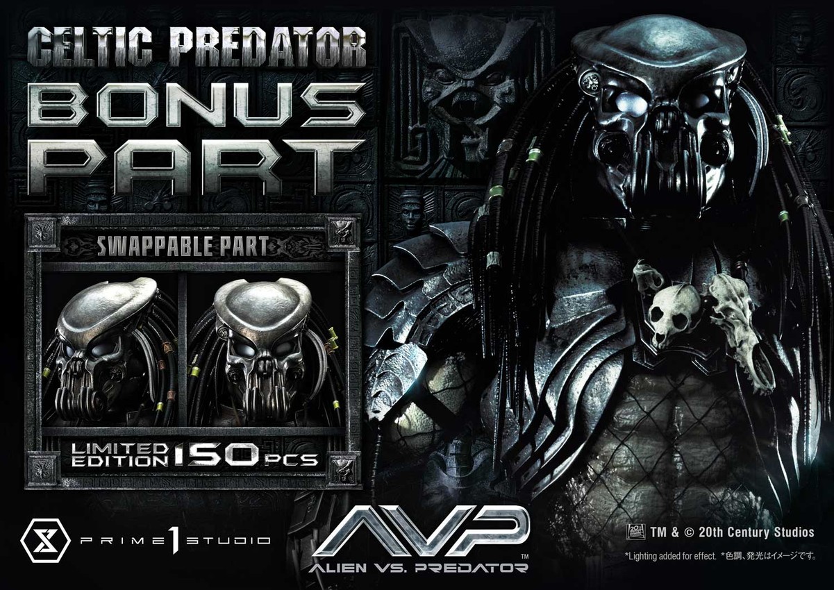 Predator Celtic Predator (Bonus Version) 1:3 Scale Statue - Prototype Shown View 6