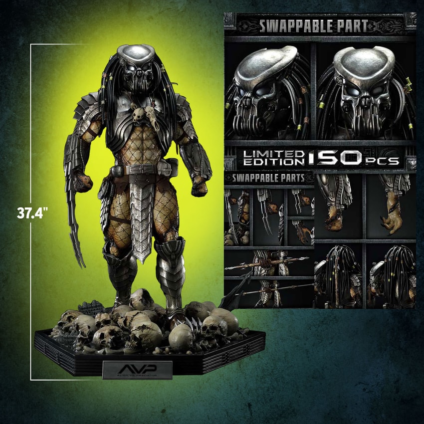 Predator Celtic Predator (Bonus Version) 1:3 Scale Statue - Prototype Shown View 2