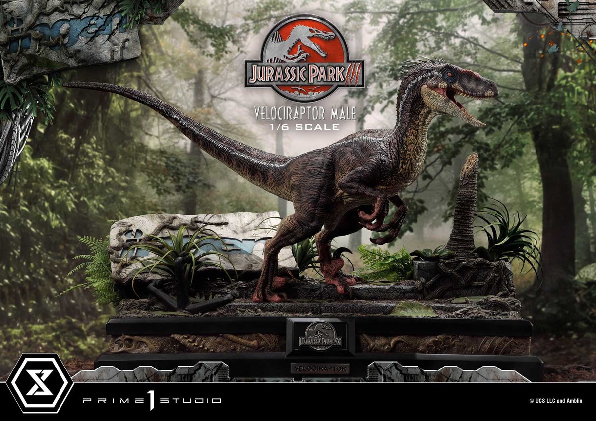 Velociraptor Male Sixth Scale Statue by Prime 1 Studio | Sideshow