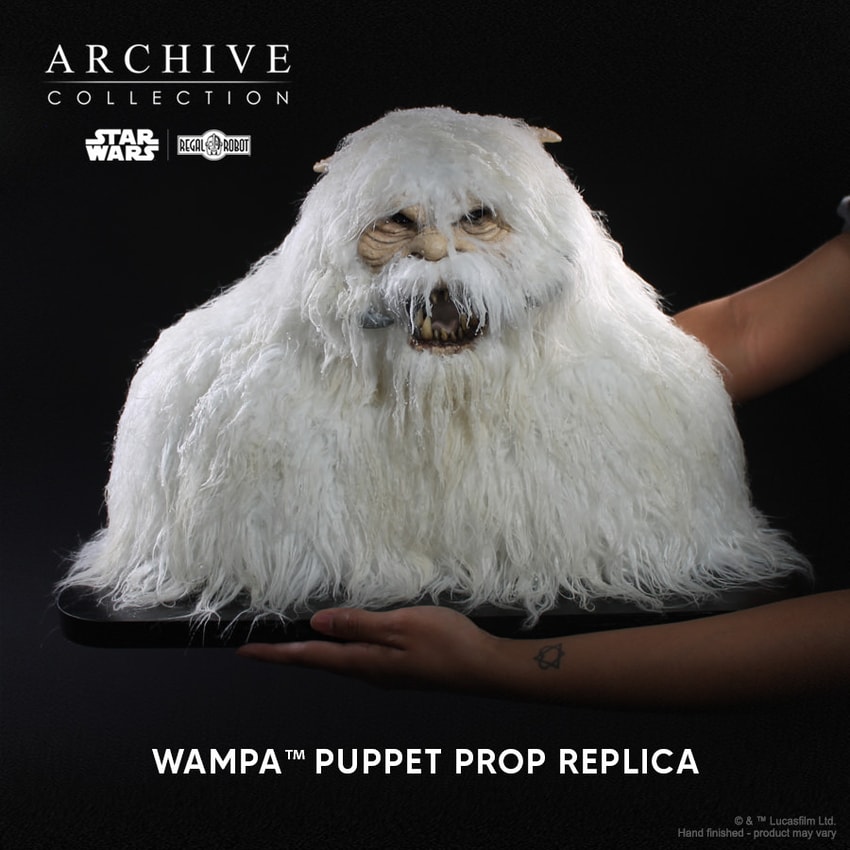 Star Wars WAMPA™ Puppet Legacy Edition Prop Replica - Prototype Shown View 1