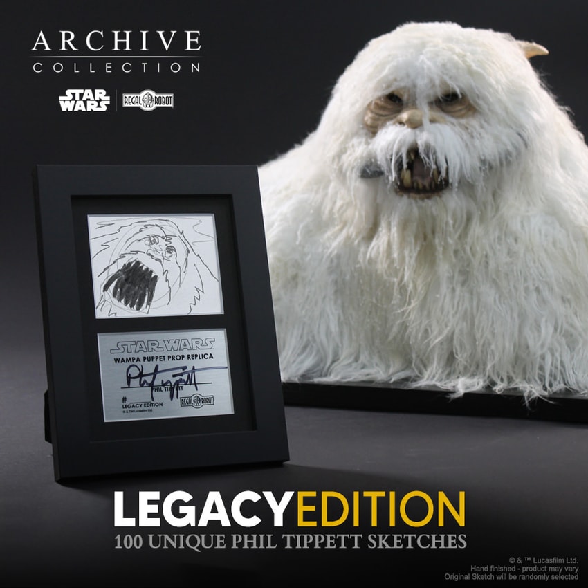 Star Wars WAMPA™ Puppet Legacy Edition Prop Replica - Prototype Shown View 3