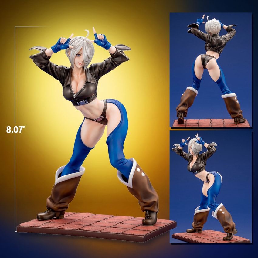 The King of Fighters Ángel Bishoujo Statues - Prototype Shown View 2