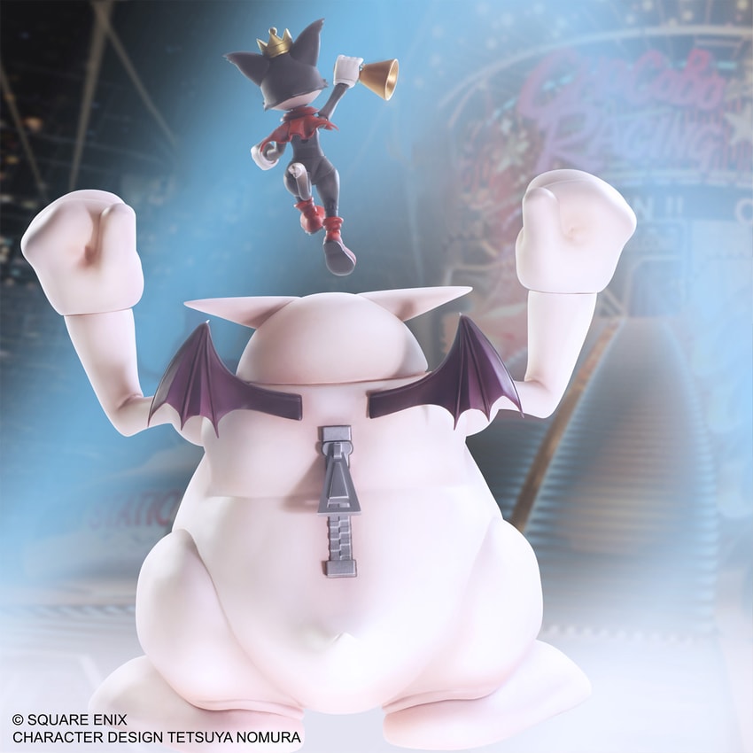 Final Fantasy Cait Sith & Fat Moogle Vinyl Collectible - Prototype Shown View 5
