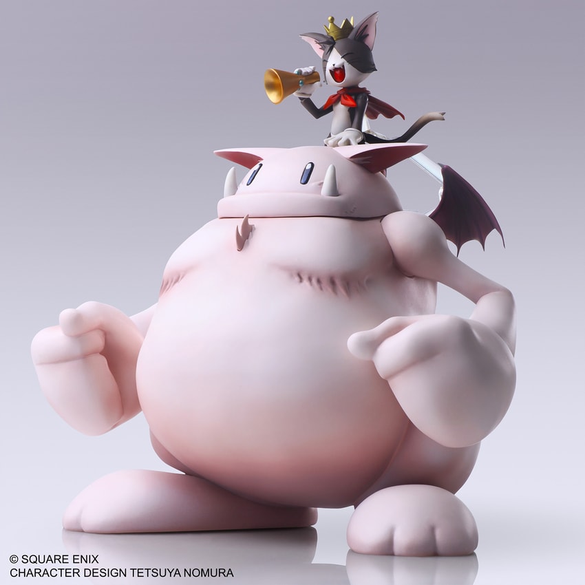 Final Fantasy Cait Sith & Fat Moogle Vinyl Collectible - Prototype Shown View 6