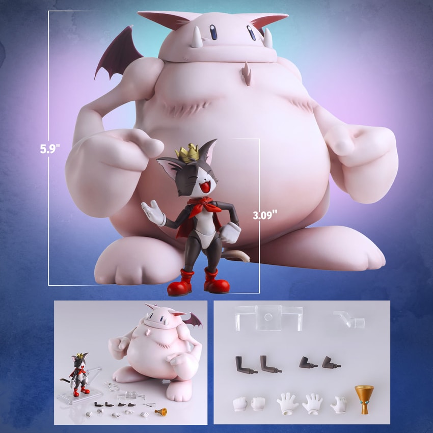 Cait Sith & Fat Moogle Collectible Set by Square Enix | Sideshow
