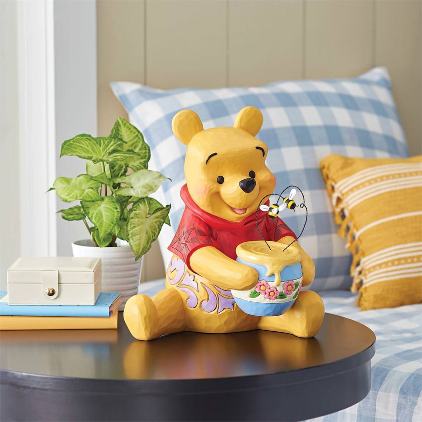 Pooh with Honey Pot Figurine by Enesco | Sideshow Collectibles
