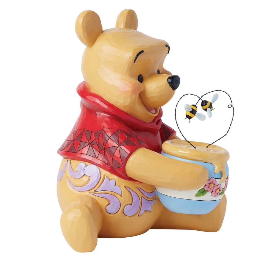 ビルストン バタシー 小物入〈2008　ENESCO製〉Disney Pooh Disney Store 2008 Winnie The Pooh Plush Toy Christmas With