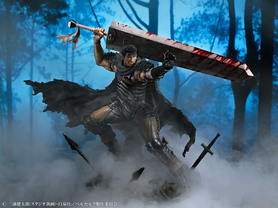 Guts;Black Swordsman 石像 Guts 1/6 scale statue Lost Children Arc, The Black Swordsman