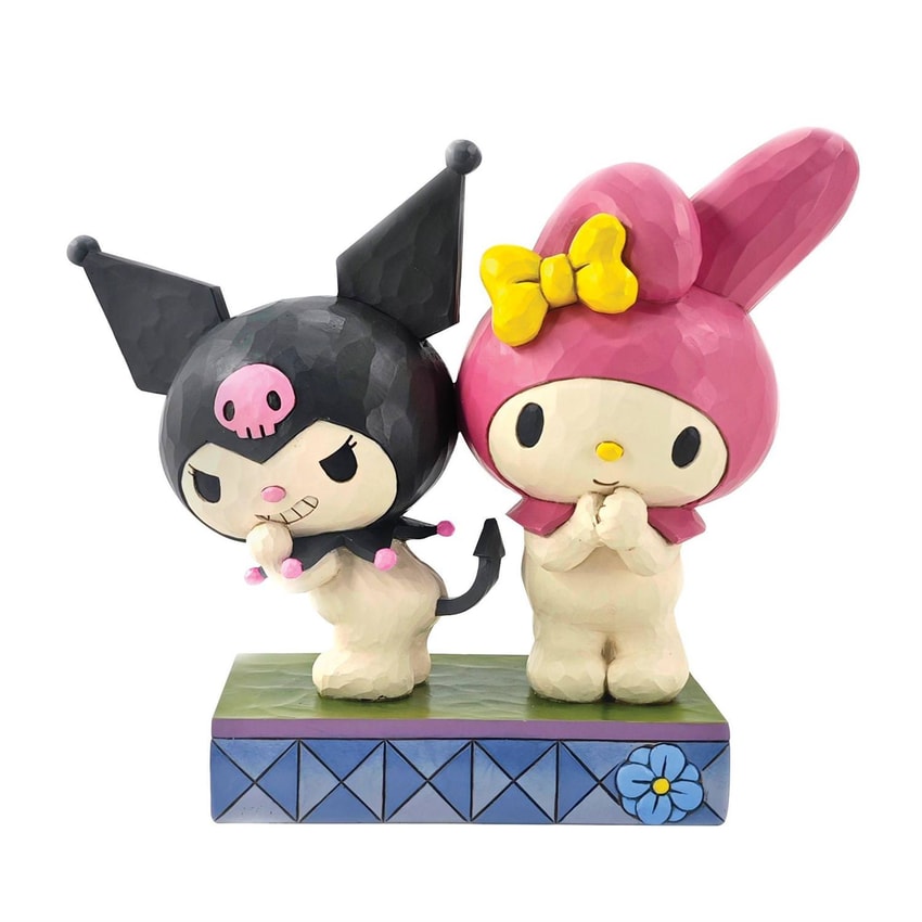 Sanrio Kuromi and My Melody Figurine - Prototype Shown View 5