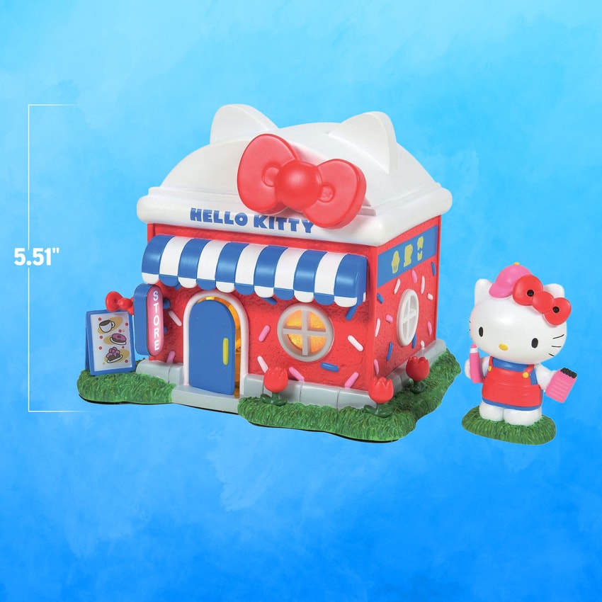 Sanrio Hello Kitty’s Store Light Up Village Statues - Prototype Shown View 2