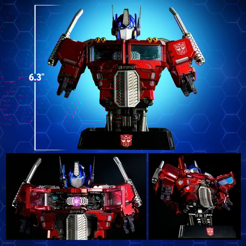 Optimus Prime Mechanic Bust Generation by Unix Square Optimus Prime Mechanic Bust Generation by Unix Square